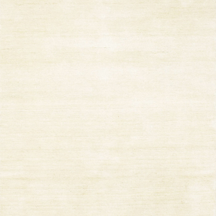 Contemporary Blanched Almond Beige Solid Rug, con117