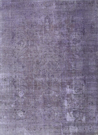 Machine Washable Contemporary Lavender Purple Rug, wshcon1186