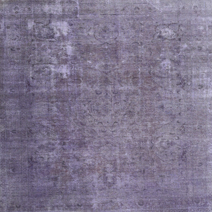 Square Contemporary Lavender Purple Persian Rug, con1186
