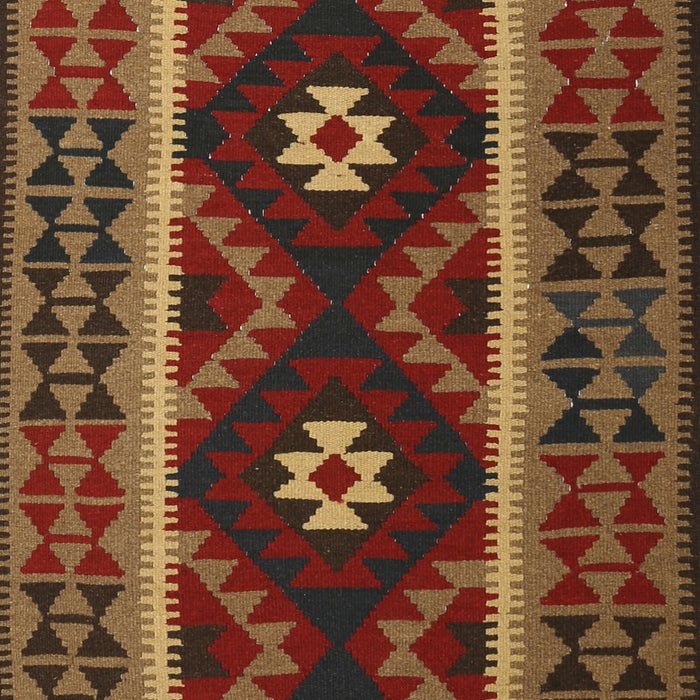 Machine Washable Contemporary Saffron Red Rug, wshcon1187