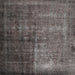 Sideview of Machine Washable Contemporary Granite Gray Rug, wshcon1191