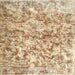 Sideview of Machine Washable Contemporary Brown Gold Rug, wshcon1194