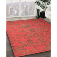 Contemporary Red Persian Rug, con1195