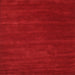 Square Contemporary Red Modern Rug, con119