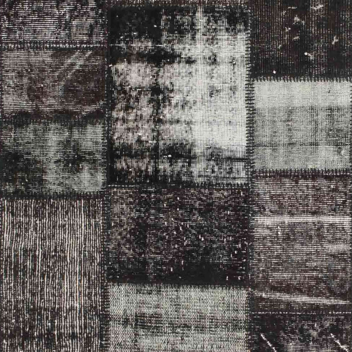 Machine Washable Contemporary Charcoal Black Rug, wshcon1203