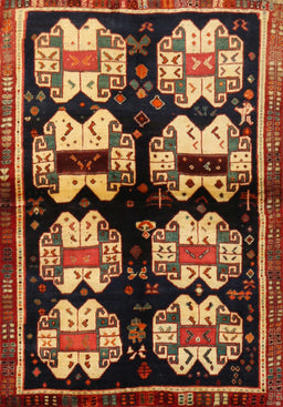 Contemporary Deep Red Modern Rug, con1207