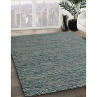 Contemporary Dark Gray Modern Rug, con1209