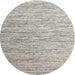 Sideview of Contemporary Sage Green Modern Rug, con1210