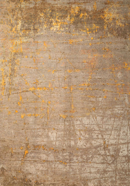 Contemporary Sand Brown Modern Rug, con1213