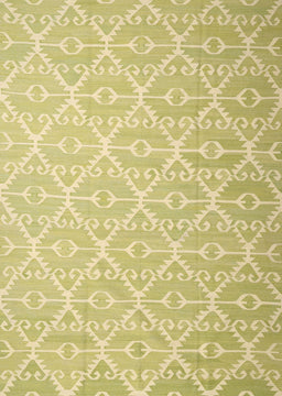 Contemporary Mustard Yellow Modern Rug, con1215