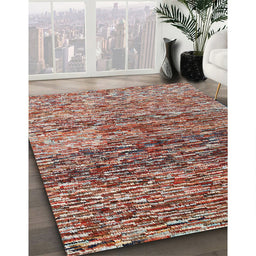 Machine Washable Contemporary Light French Beige Brown Rug in a Family Room, wshcon1217