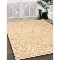 Contemporary Sandy Brown Modern Rug, con1219