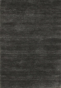 Machine Washable Contemporary Charcoal Black Rug, wshcon121