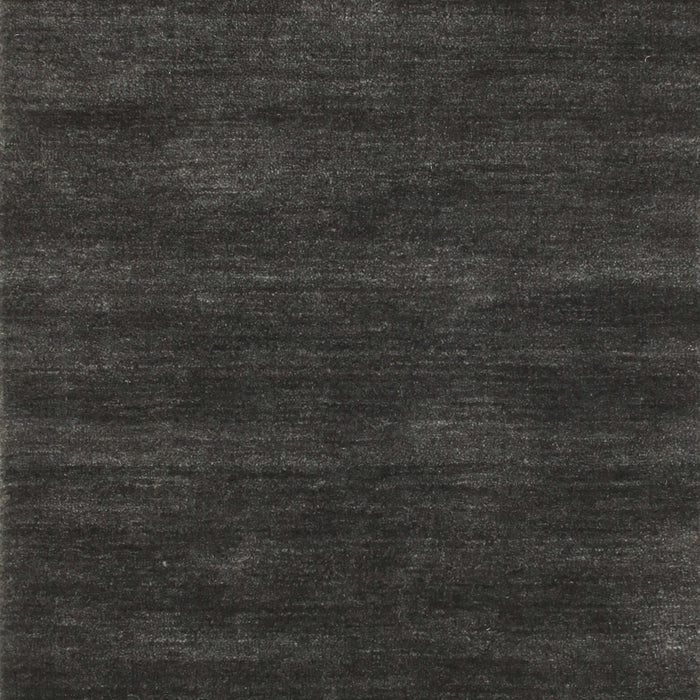 Contemporary Charcoal Black Modern Rug, con121
