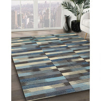 Contemporary Gray Modern Rug, con1221