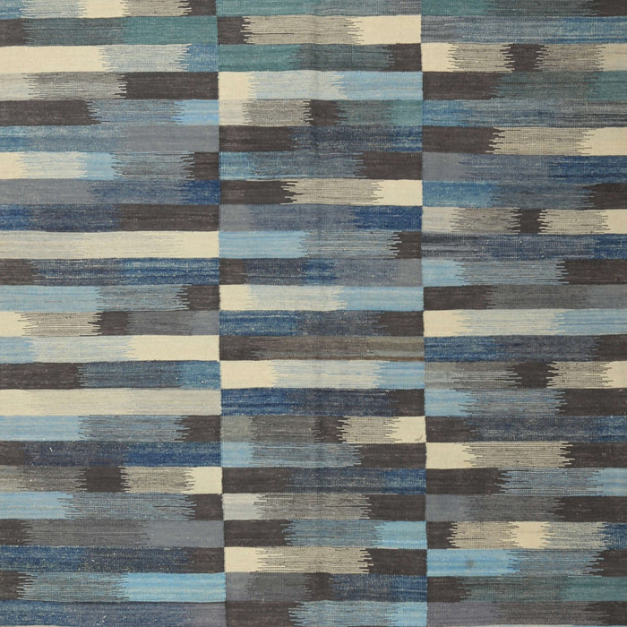 Contemporary Gray Modern Rug, con1221