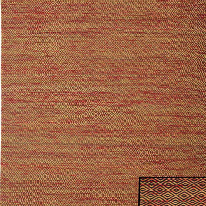 Contemporary Orange Modern Rug, con1224