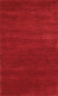 Machine Washable Contemporary Red Rug, wshcon122