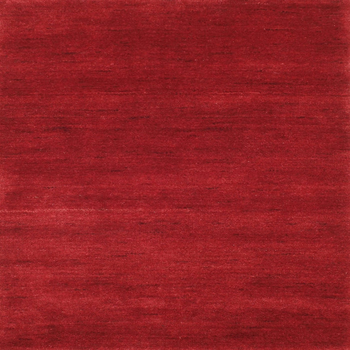 Sideview of Machine Washable Contemporary Red Rug, wshcon122