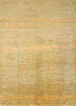 Contemporary Yellow Modern Rug, con1230