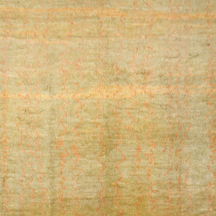 Contemporary Yellow Modern Rug, con1230