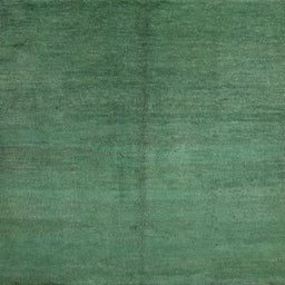 Sideview of Machine Washable Contemporary Medium Forest Green Rug, wshcon1231