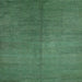 Sideview of Machine Washable Contemporary Medium Forest Green Rug, wshcon1231