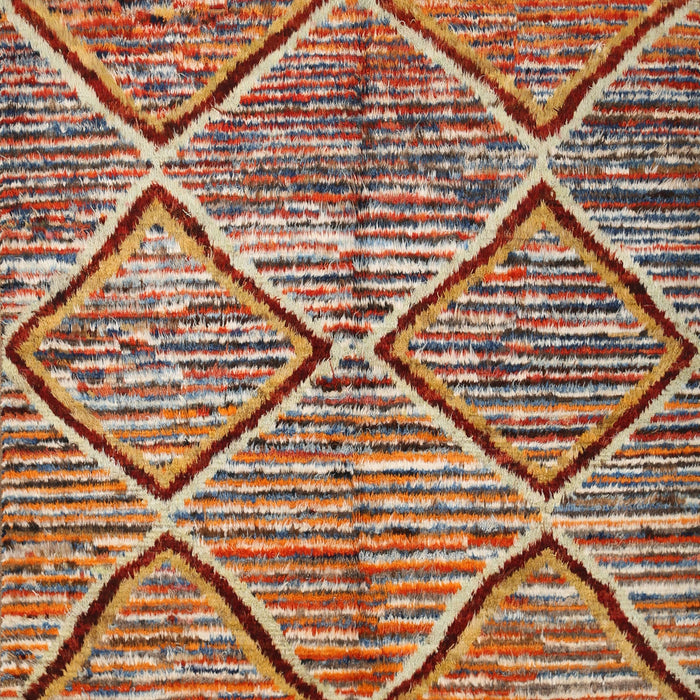 Contemporary Light Copper Gold Modern Rug, con1232