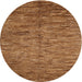 Square Machine Washable Contemporary Mahogany Brown Rug, wshcon1233