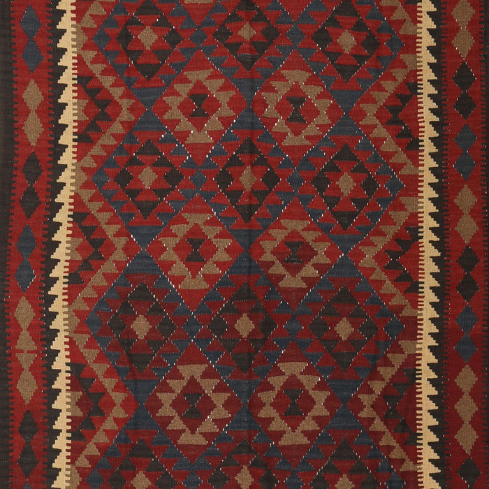 Machine Washable Contemporary Dark Brown Rug, wshcon1234