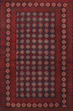 Contemporary Reddish Brown Modern Rug, con1236