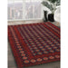 Machine Washable Contemporary Sepia Brown Rug in a Family Room, wshcon1236