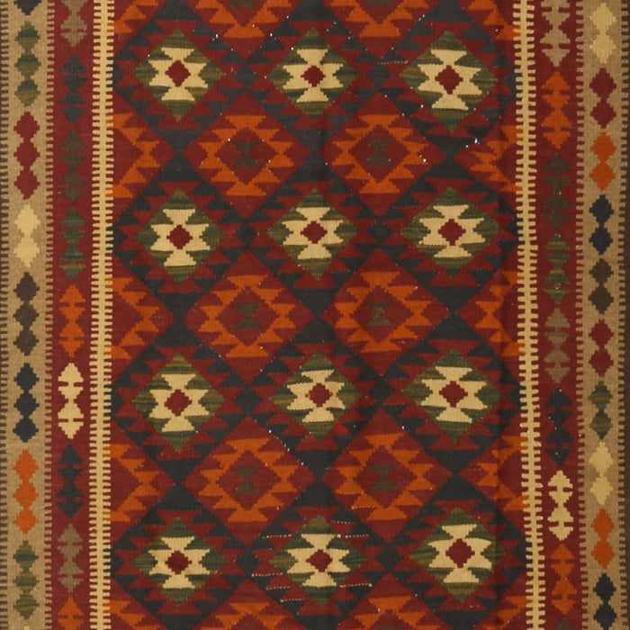 Machine Washable Contemporary Saddle Brown Rug, wshcon1237