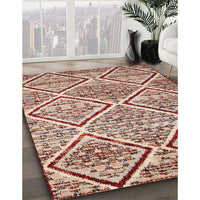 Contemporary Brown Modern Rug, con1240