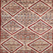 Square Contemporary Brown Modern Rug, con1240