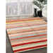 Machine Washable Contemporary Brown Rug in a Family Room, wshcon1242