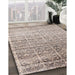 Machine Washable Contemporary Rose Pink Rug in a Family Room, wshcon1245