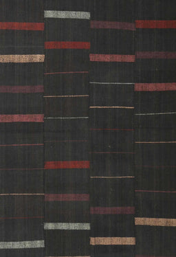 Contemporary Charcoal Black Modern Rug, con1248