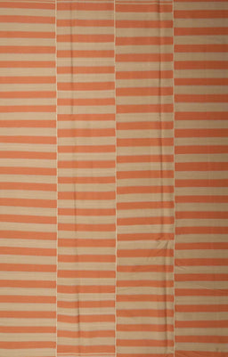 Contemporary Orange Red Modern Rug, con1257