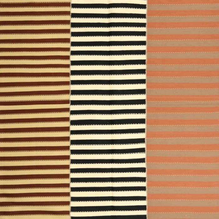 Sideview of Machine Washable Contemporary Saddle Brown Rug, wshcon1258