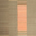 Sideview of Machine Washable Contemporary Sand Brown Rug, wshcon1260
