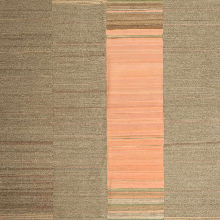Square Contemporary Sand Brown Modern Rug, con1260