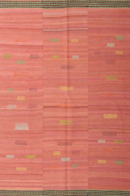 Contemporary Orange Southwestern Rug, con1267