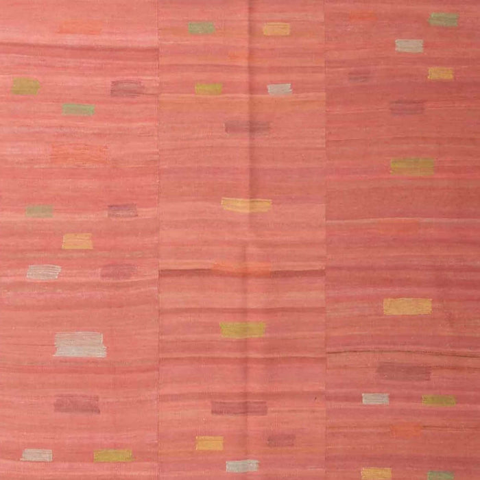 Contemporary Orange Southwestern Rug, con1267