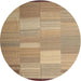 Sideview of Contemporary Sand Brown Modern Rug, con1268