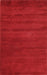 Machine Washable Contemporary Red Rug, wshcon126