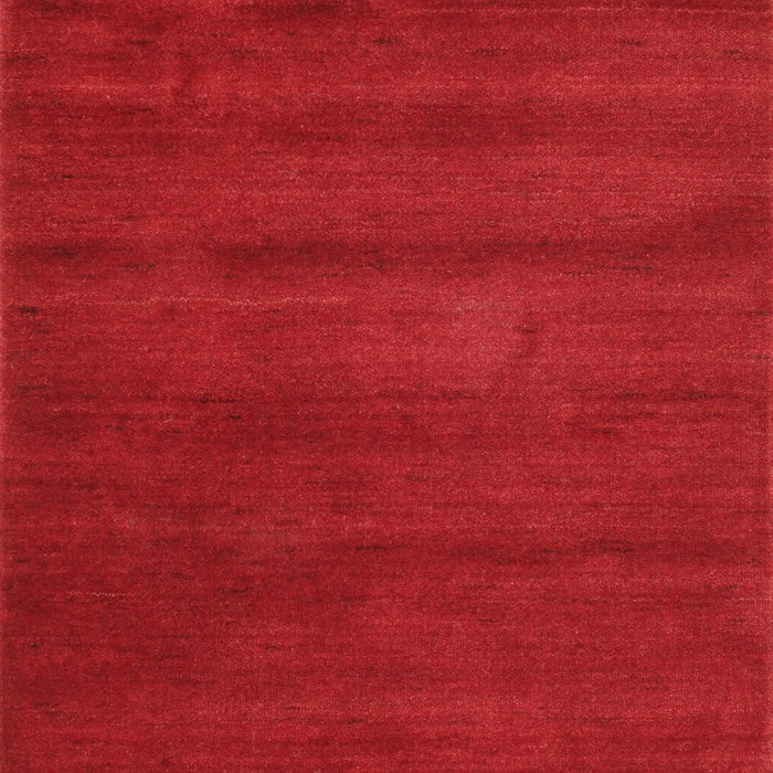 Machine Washable Contemporary Red Rug, wshcon126
