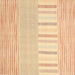 Square Contemporary Brown Gold Modern Rug, con1271