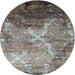 Sideview of Contemporary Gunmetal Gray Modern Rug, con1272