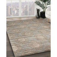 Contemporary Light French Beige Brown Modern Rug, con1274